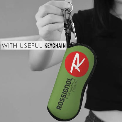 Rossignol Pure Mountain Products Shell Glasses Case Protective Sunglasses Box Women Men Soft Eyeglasses Bag Pouch