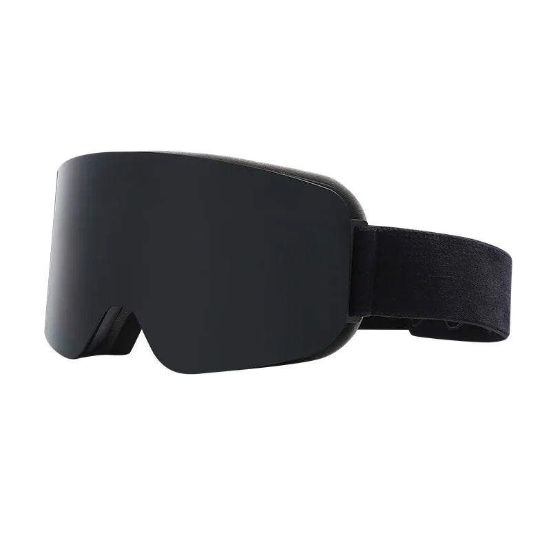 Big Ski Snowboard Goggles Women Men Skiing Eyewear Mask UV 400 Snow Protection Over Glasses Adult Double Anti-Fog Cylindrical