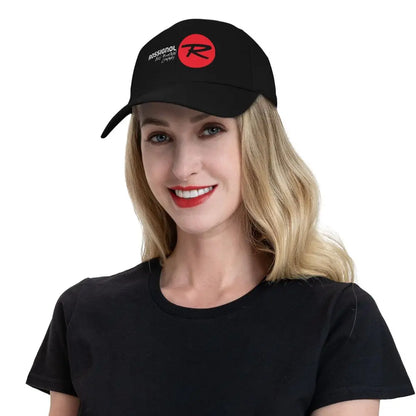 White Rossignol Logo Baseball Cap Hat Adjustable Visor Leisure Sun Hat