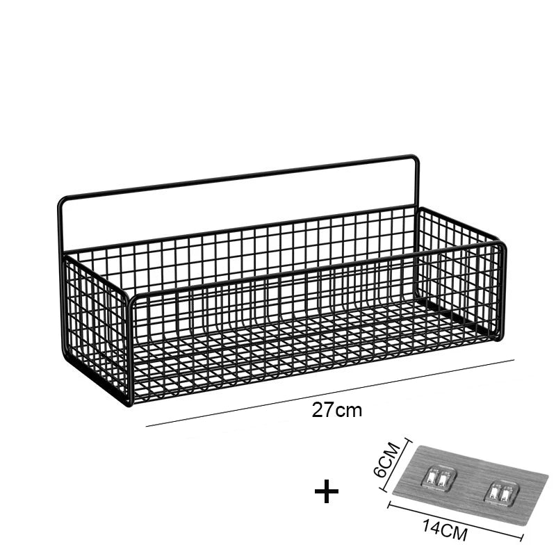 Bathroom Shelf Kitchen Organizer Shelves Corner Frame Iron Shower Caddy Storage Rack Shampoo Holder For Bathroom Accessories