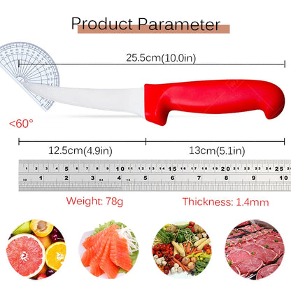 Stainless Steel Skinning Carving Knife Kitchen Boning Knife Meat Butcher Cleaver Utility Slicing Fish Vegetable Fruit Knives