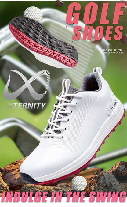 2024 Comfortable Golf Shoes Men Big Size 39-48 Professional Golf Spikeless Sneakers Non-Slip Waterproof Golfer Walking Footwear