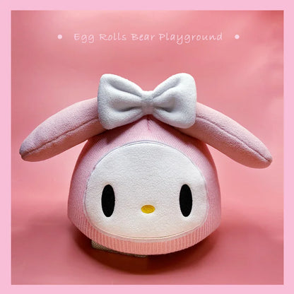 Ski Helmet Cover Decoration, Cute Cartoon Half Helmet Cover for Kids, Suitable for Electric Scooters Adult Helmet Decoration Hat