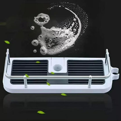 Shower Shelf Home Bathroom Lift Bracket Without Holes Bathroom Shower Rod Tray Home Storage Shelves & Racks arrangement