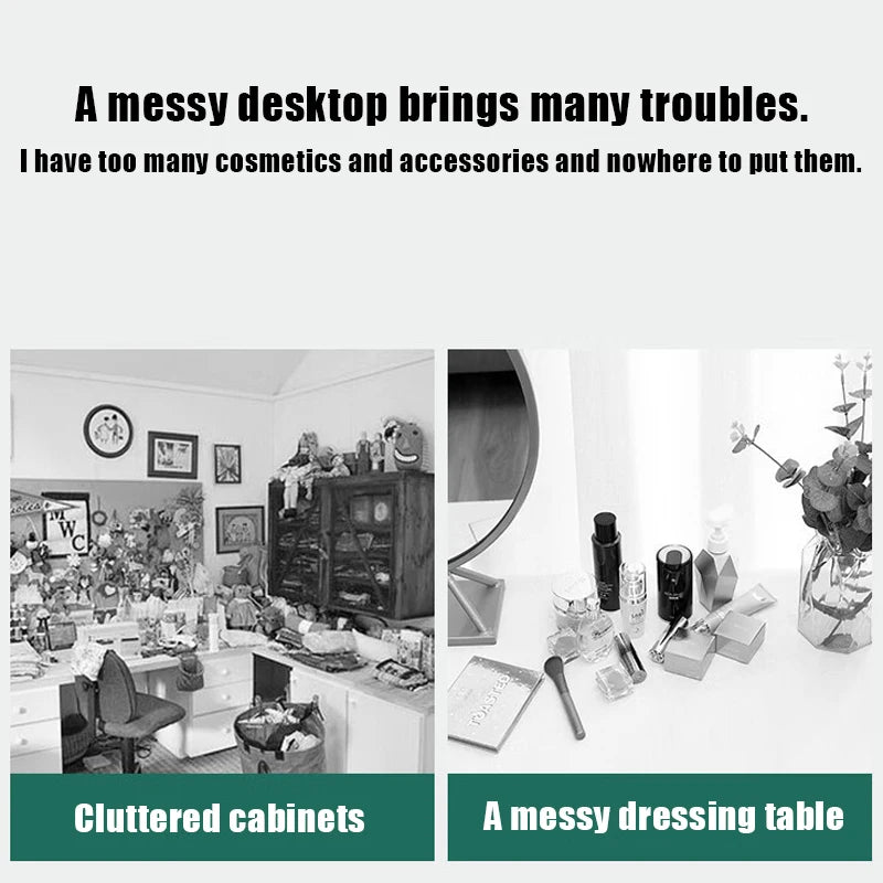 Living Room Bedroom Kitchen Storage Rack Bathroom Wall-Mounted Storage Rack (No Drilling Required)