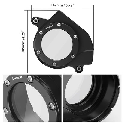 For Sur-Ron light bee X S L1E Segway X160 X260 Surron light bee X Sur ron Motor Belt Pulley Protector Cover Electrical Motorbike