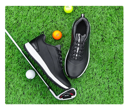 2024 Comfortable Golf Shoes Men Big Size 39-48 Professional Golf Spikeless Sneakers Non-Slip Waterproof Golfer Walking Footwear