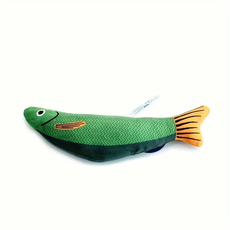 Cat Toy 3D Simulation Fish Catnip Toys Interactive Plush Kitten Cat Toy Pet Chew Bite Toys For Cats Pillowfish Pet Supplies