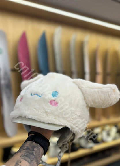 Ski Helmet Cover Decoration Cute Cartoon Half Helmet Cover for Kids Suitable for Electric Scooters Adult Helmet Decoration Hat