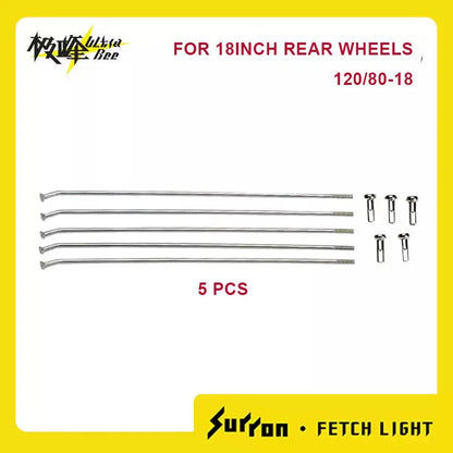 SURRON Ultra bee OEM Original Wheel Spokes 19inch/18inch Front /Rear Spoke Fittings All Terrain Wheels / Off-Road Wheel Spokes