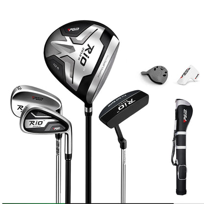 PGM RIO III Golf Club 12/4 Pcs Men's Right Handed Professional Golf Clubs Complete Set with Golf Bag Beginners Practice Club