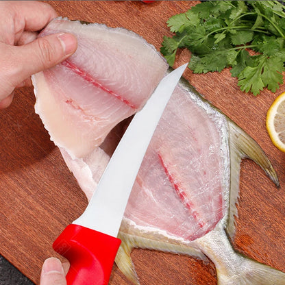 Stainless Steel Skinning Carving Knife Kitchen Boning Knife Meat Butcher Cleaver Utility Slicing Fish Vegetable Fruit Knives
