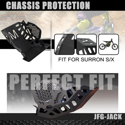 Engine Chassis Guard Protection Cover Motorcycles For Sur-Ron Surron Light Bee S/X  Motor Protection Cover Shield Electric Bike