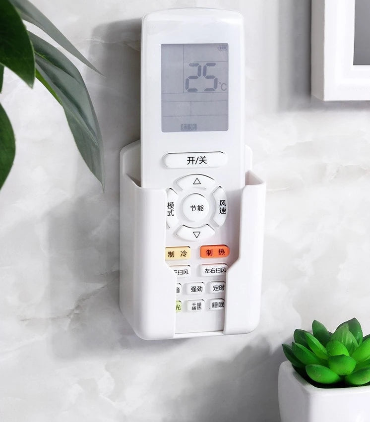 Remote Control Organiser Hanging Wall Decoration Living Room Bathroom Air Conditioner TV Remote Control Wall Mounted Organiser