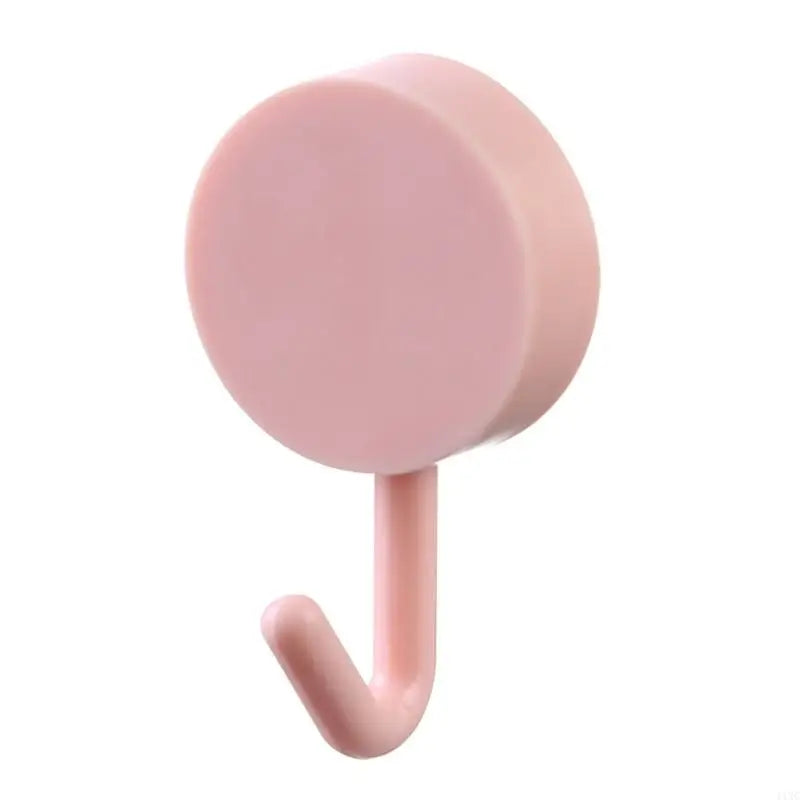 Adhesive Decorative Wall Hook Damage Frees Installation Strong Hold Bathroom Kitchen Use ABS Plastic Waterproof Hanger