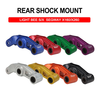 CNC Rear Shock Absorber Linkage Triangle For Surron Sur ron Motorcycle Segway X160 X260 Light Bee X Electric Dirt Bike Aluminum