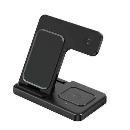 Fast 3 in 1 Wireless Charging Station Foldable Phone Wireless Charger Stand Pad for iPhone 16 15 14 13 12 Pro AirPods iWatch 1-9