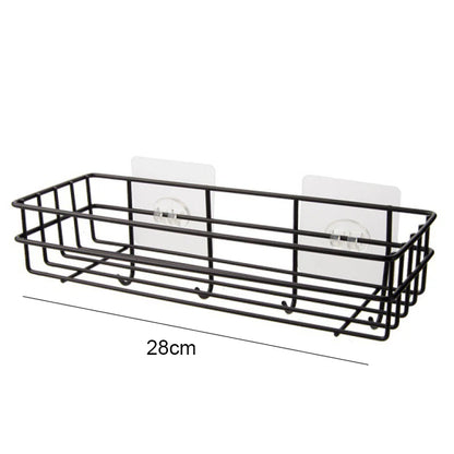 Bathroom Shelf Kitchen Organizer Shelves Corner Frame Iron Shower Caddy Storage Rack Shampoo Holder For Bathroom Accessories