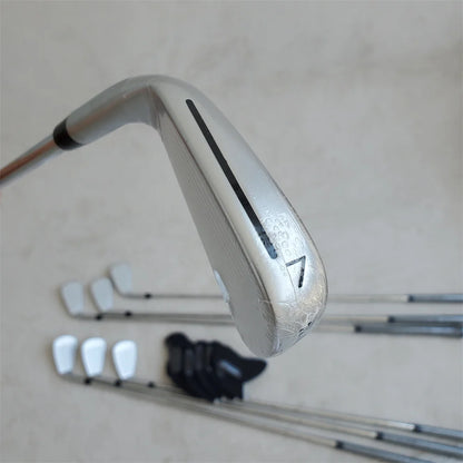 The 4th Silverp790 generation  Forged Long distance professional golf club Iron Set 4-9P Golf Irons R/S Steel/Graphite Headcover