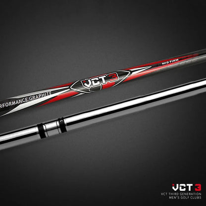 PGM-Complete Full Golf Club Set for Men,Club,Right Hand,Complete Beginner's Training,Golf Rod,9,12 Branch,VCT3 Generation,MTG031