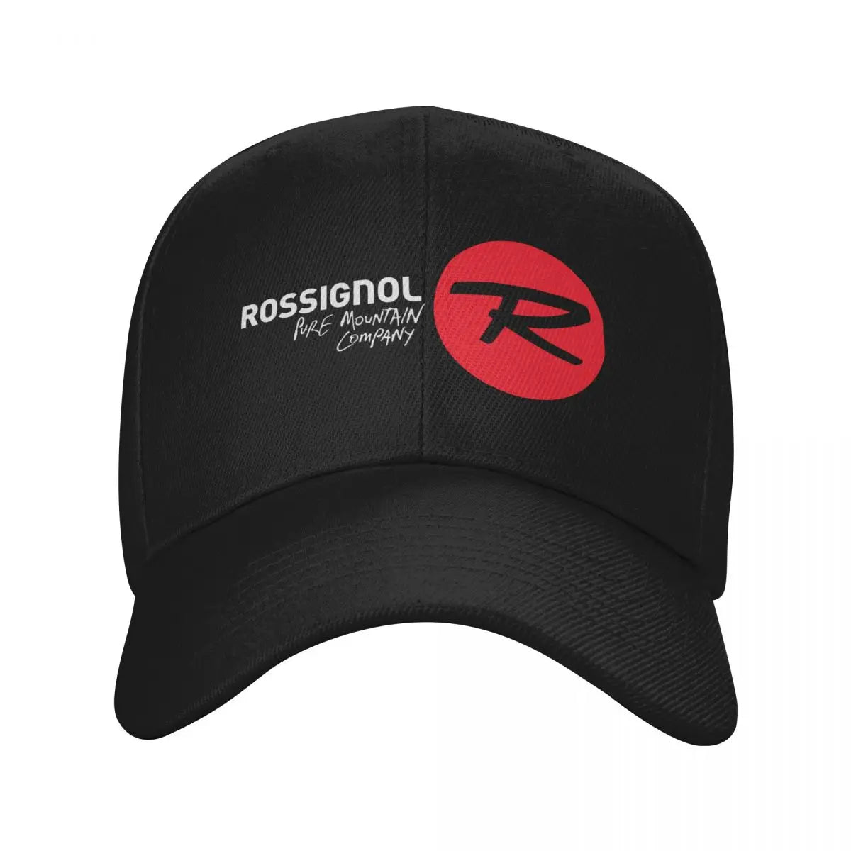 White Rossignol Logo Baseball Cap Hat Adjustable Visor Leisure Sun Hat