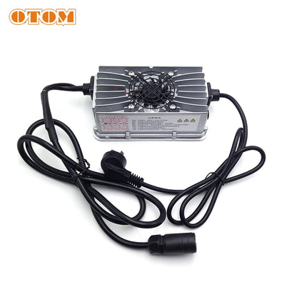 OTOM Motorcycle Sur-Ron Battery Charger 60V 10A Fast Charging Tools For SURRON Light Bee X S Electric Off Road Vehicle Accessory