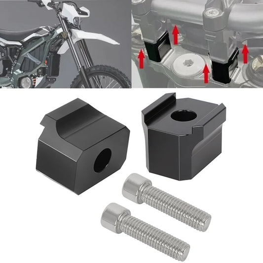 For SurRon Sur Ron Ultra Bee 2023 Risers 20/30 mm Handlebar Riser Motorcycle Accessories 6061 Aluminum Material