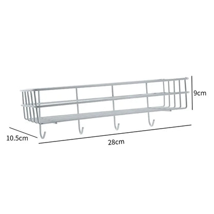 Bathroom Shelf Kitchen Organizer Shelves Corner Frame Iron Shower Caddy Storage Rack Shampoo Holder For Bathroom Accessories