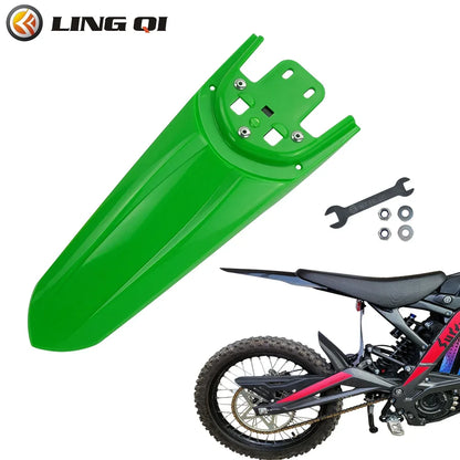 Light Bee X And S Modified Second-Generation Longer Rear Fender Streamlined Dirt Pit Mudguard Tail Guard For Sur Ron Surron Moto