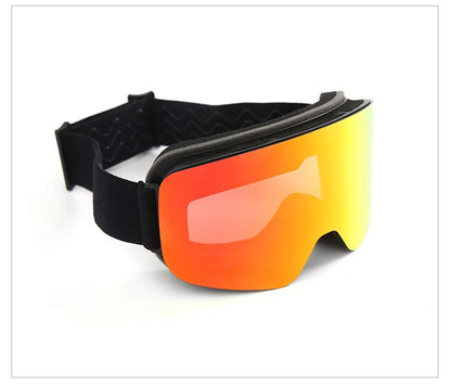 Big Ski Snowboard Goggles Women Men Skiing Eyewear Mask UV 400 Snow Protection Over Glasses Adult Double Anti-Fog Cylindrical