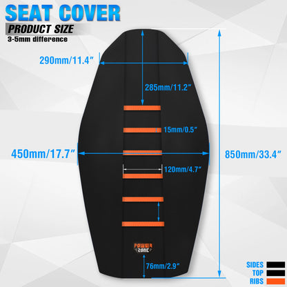 Motorcycle Seat Cushion Waterproof  Cover For  KTM Husqvarna YAMAHA KAWASAKI SUZUKI HONDA SXF KXF CRF YZF WR TC TE Dirt Bike