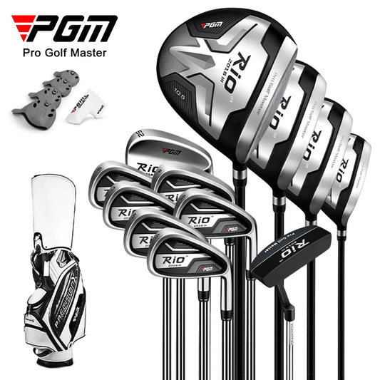 PGM RIO III Golf Club 12/4 Pcs Men's Right Handed Professional Golf Clubs Complete Set with Golf Bag Beginners Practice Club
