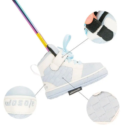Golf Club Head Cover Shoe Shaped Putter Headcover Golf Iron Cover Golf Club Head Protector PU Leather Putter Headcover Golf