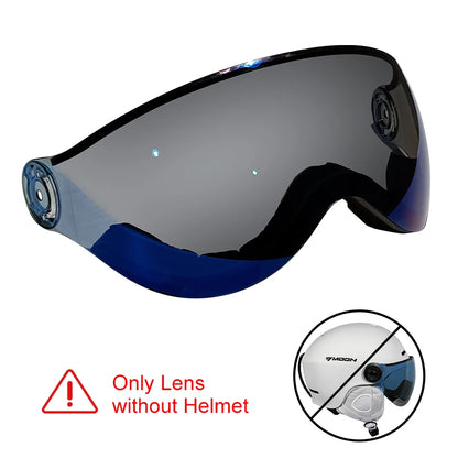 MOON-Professional Ski Helmet for Adult and Youth, Universal for Skateboard, Snowboard, Snow Equipment, Warm, Winter