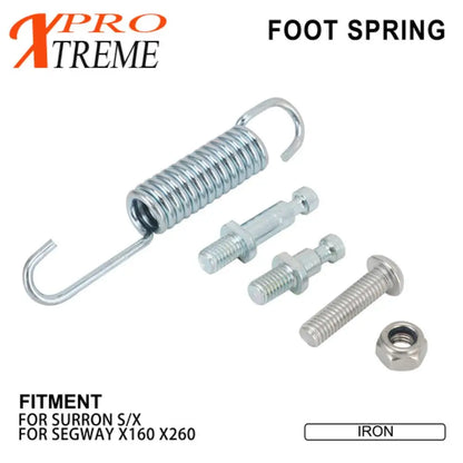 Foot Side Kick Stand Kickstand Spring Screw Bolt Nuts For Sur Ron Sur-Ron Surron Light Bee X/S Segway X160 X260 Off-road Bike