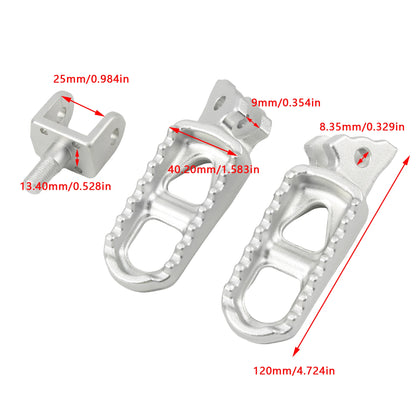 For Surron Accessories Motocross Motorcycle Aluminum Rests Pedals Footpegs Foot Pegs Bracket For Sur-Ron Light Bee X S