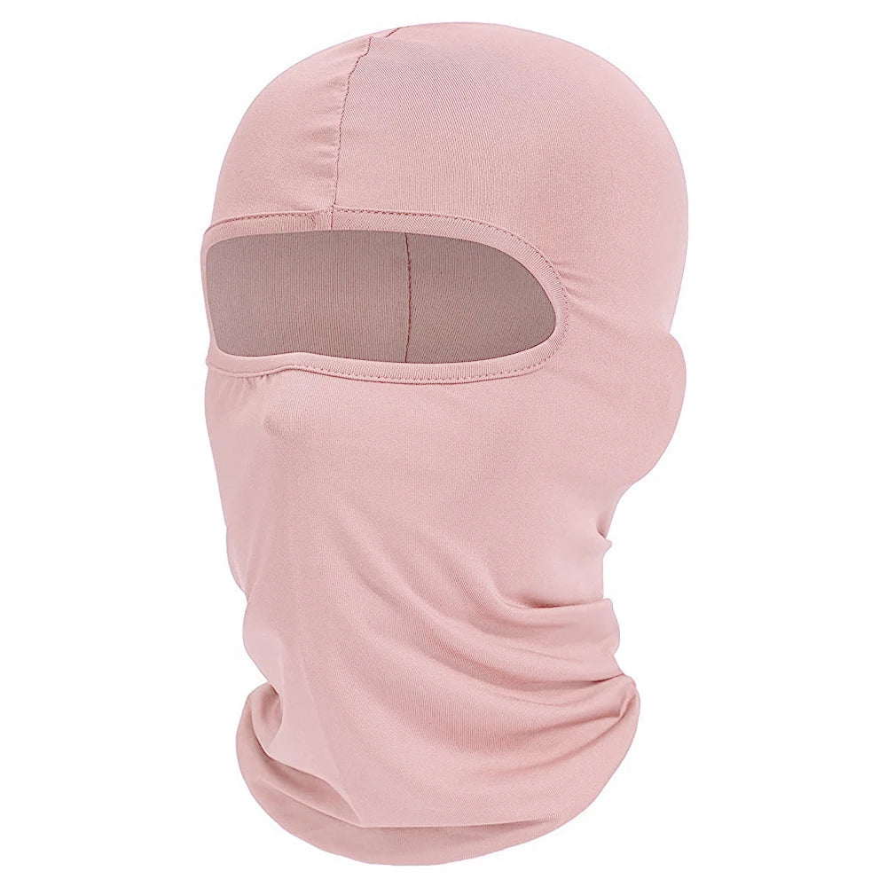 Breathable Balaclava Motorcycle Face Mask Moto Helmet Bandana Hood Windproof Dustproof Face Shield Men's MTB Bike Full Face Mask