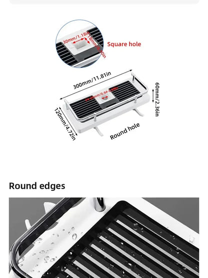Shower Shelf Home Bathroom Lift Bracket Without Holes Bathroom Shower Rod Tray Home Storage Shelves & Racks arrangement