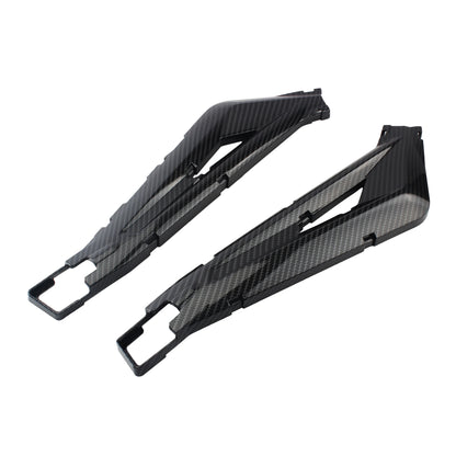 for Surron Light Bee Water Transfer Carbon Fiber Extended Tail Rear Fender Front Mudguard Battery Cover SUR-RON Accessories