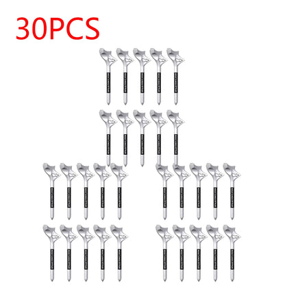Portable Golf Plastic Tees 10° Diagonal Speed Golf Tee Stand Durable Golf Ball Tee Holder Golf Supplies Sport Golf Accessories