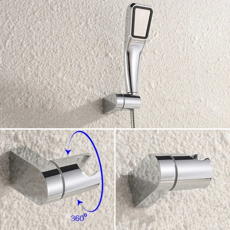 ABS Adjustable Handheld Shower Holder Bracket Wall Mount Faucet Sprinkler Fixation Base Spray Head Stand Bathroom Accessories