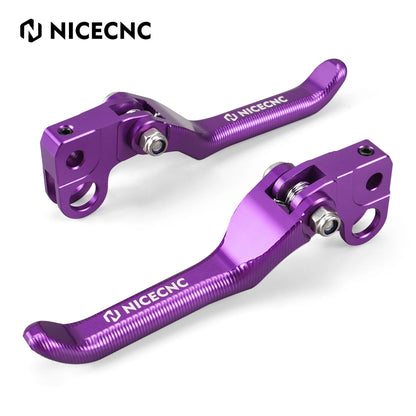 For Surron light bee X Aluminum Folding Front Rear Brake Levers For SUR-RON light bee S light bee L1E Segway X160 X260 2023 2024