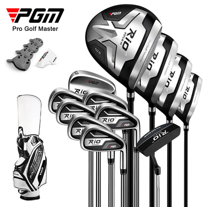 PGM RIO III Golf Club 12/4 Pcs Men's Right Handed Professional Golf Clubs Complete Set with Golf Bag Beginners Practice Club