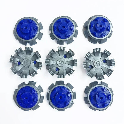 14pcs Golf Spikes Anti Slip TPR Replacement Screw Studs Shoes Turn Pins Fast Twist Ultra Thin Golf Shoes Spikes