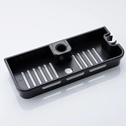 Shower Shelf Home Bathroom Lift Bracket Without Holes Bathroom Shower Rod Tray Home Storage Shelves & Racks arrangement