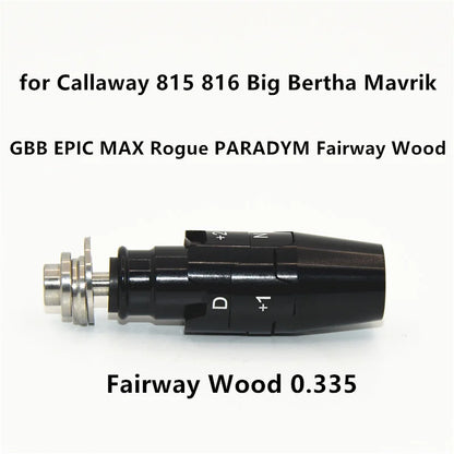 Golf Adapter Sleeve Replacement For Ping/ Taylormade/ Callaway/Titleist/Cobra Driver and Fairway Wood Hybrid