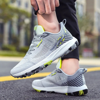 New Golf Shoes Men's and Women's Mesh Breathable Golf Shoe Outdoor Jogging Walking Shoe Men's Training Golf Shoe