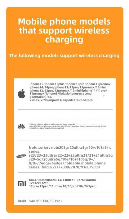 Small Forklift Wireless Charger Fast Charging Charging Station 3 in 1 High Speed Charger Base Stand for Cell Phone IWatch Airpod