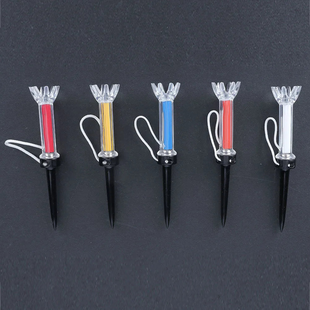 79mm/90mm 5pcs golf Tees With Original package Plastic Step Down Golf Ball tee Holder Local Ret Golf Training Practice tees