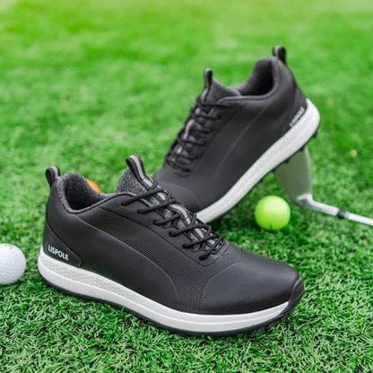 2024 Comfortable Golf Shoes Men Big Size 39-48 Professional Golf Spikeless Sneakers Non-Slip Waterproof Golfer Walking Footwear